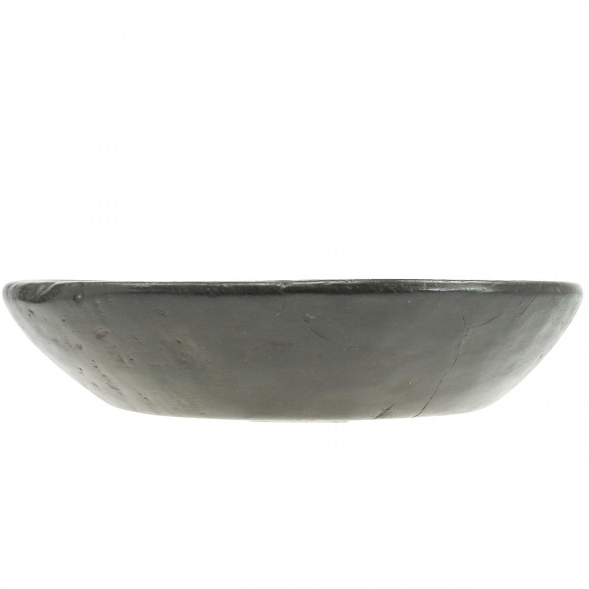 Hanobe Ciotola decorativa in legno, vassoio decorativo in legno, dimensioni: 36 cm, colore: marrone