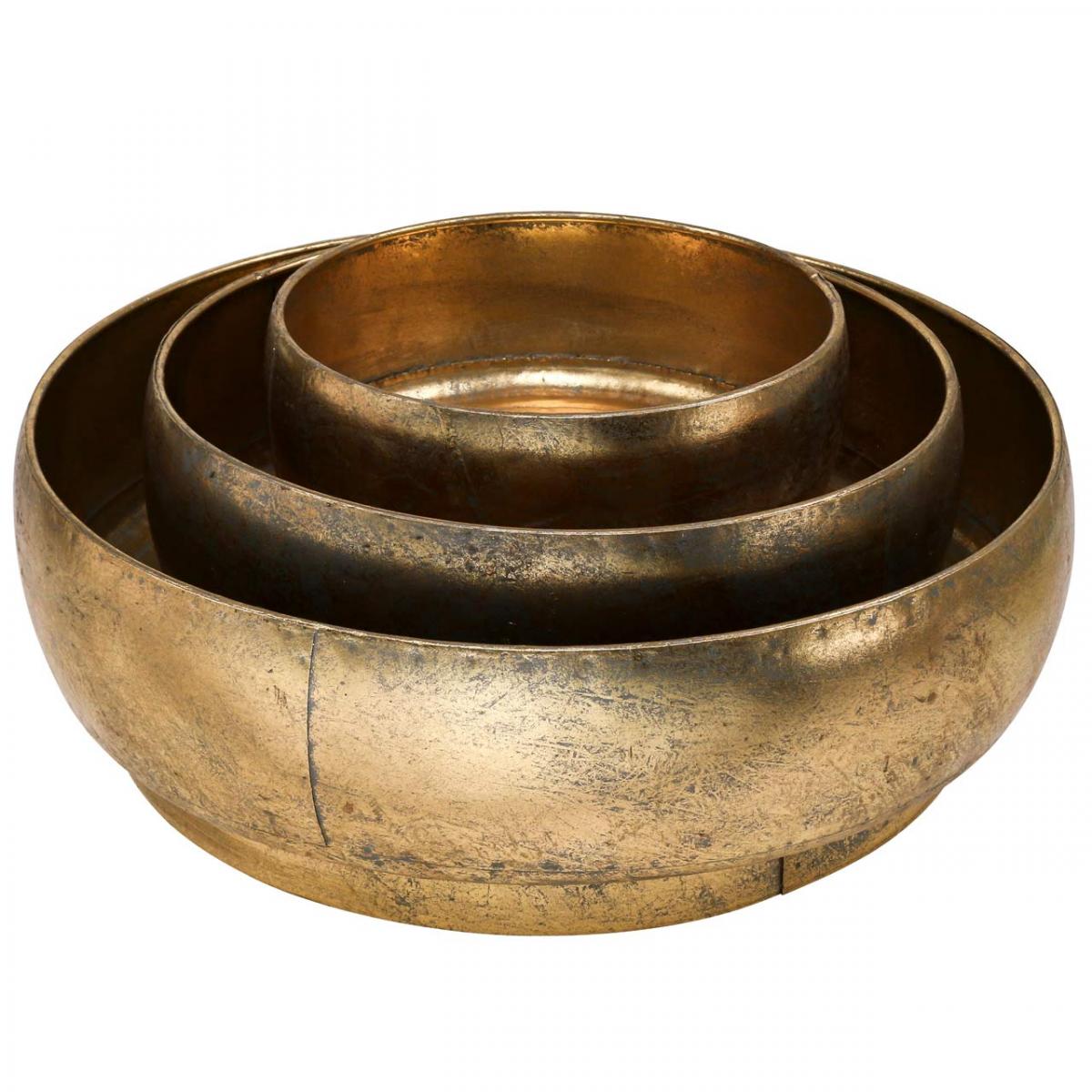 CIOTOLE SMALTATE 3 PEZZI - Ciotoline Metallo Smaltato Con Bordo Riccio, Per Cereali, Zuppa E Snack