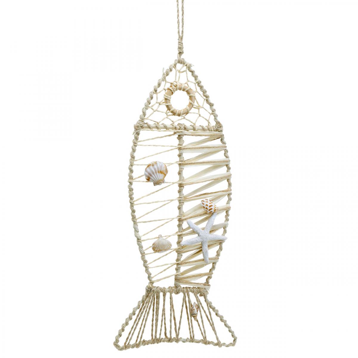 Khevga Set Di 2 Vasi In Vetro Marittimi: Decorazione Con Stella Marina, Altezza 20 E 26 Cm, Tema Mare
