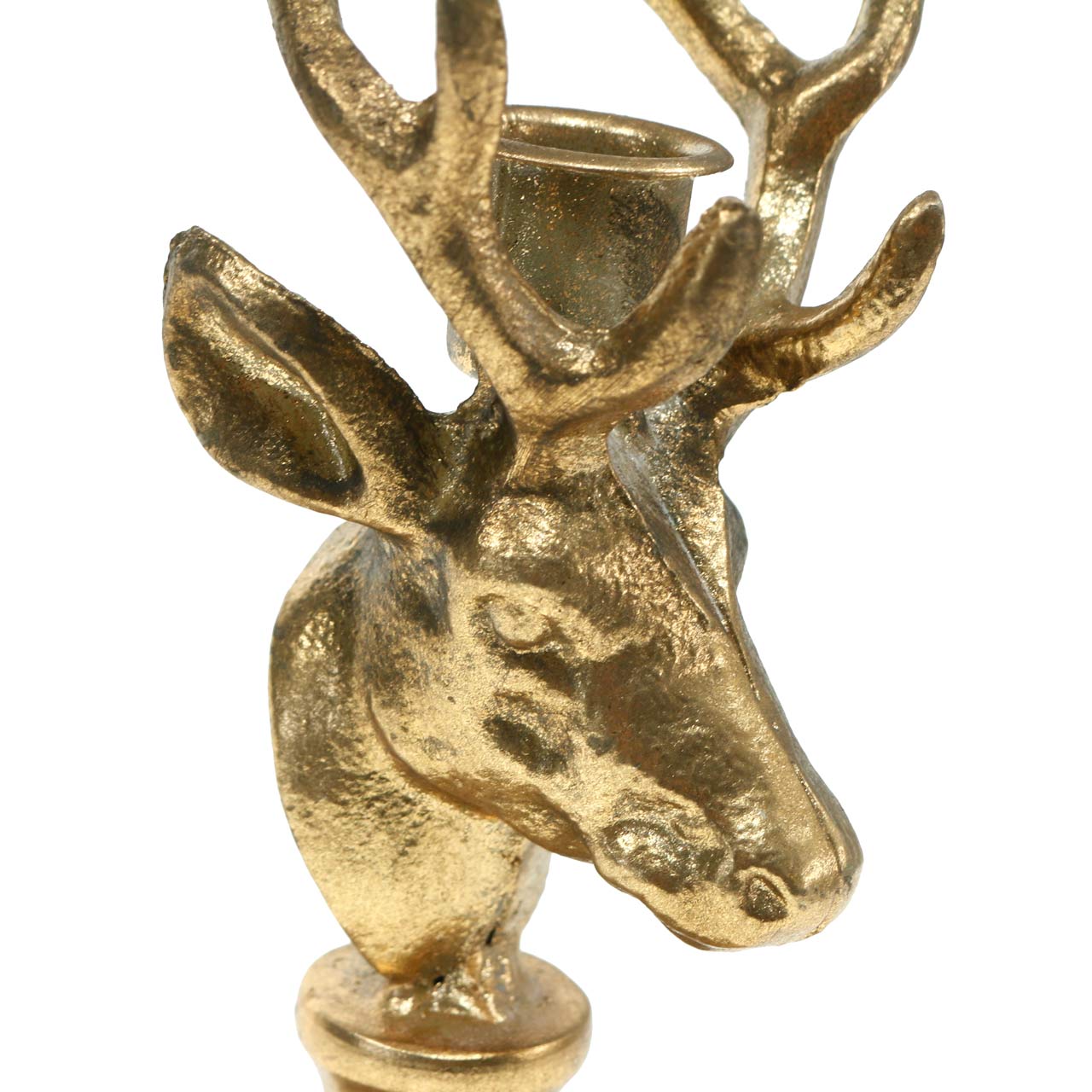 Broche Délicate Cerf Avec épingle Dorée - Bijou Ancien Neuf Avec étiquette
