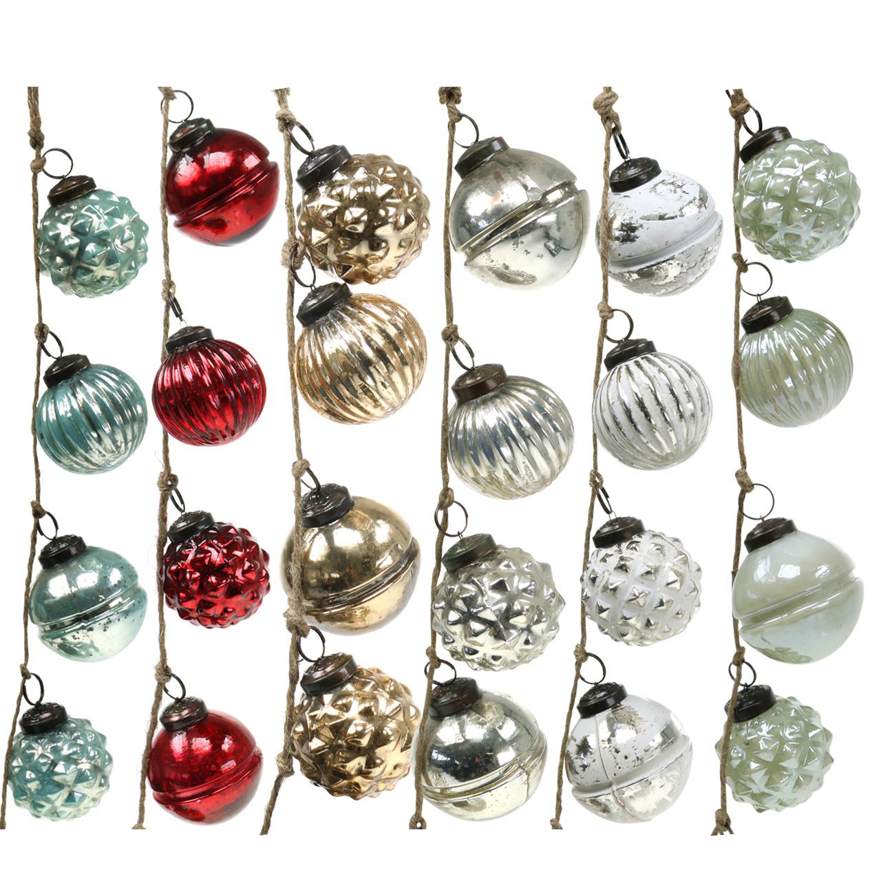 Oro 4 Metri Totale BBTO 2 Pezzi Metallico Ghirlanda di Tinsel Luccicante Albero di Natale Decorazione Ghirlanda Brillante Chunky Ghirlanda 
