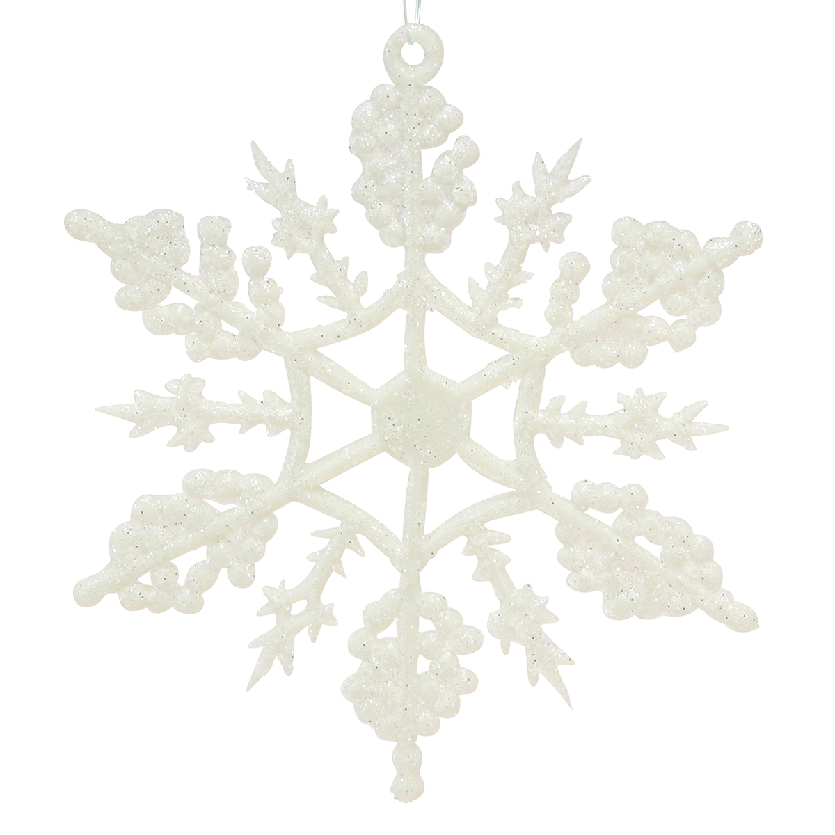 50 Pezzi Di Fiocchi Di Neve Decorativi Da Tavolo - 6 Cm - Decorazione Natalizia Fai Da Te - Centrotavola E Addobbi
