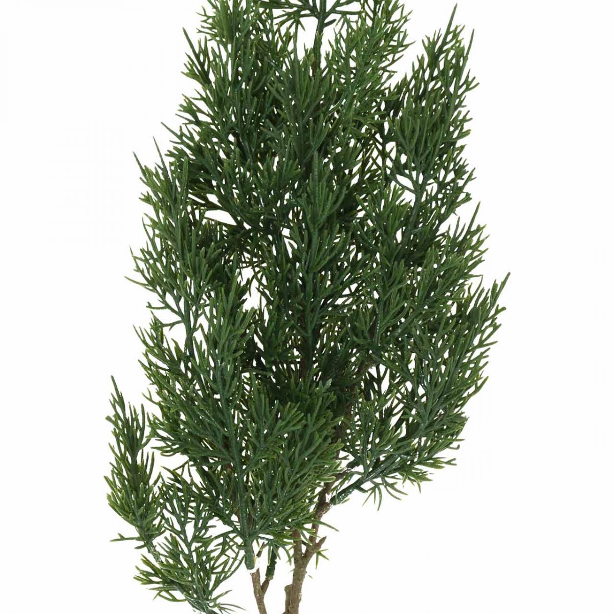 Ramo Di Larice Artificiale Con Pigne - 95cm - Decorazione Invernale Per Interni Ed Esterni - 2