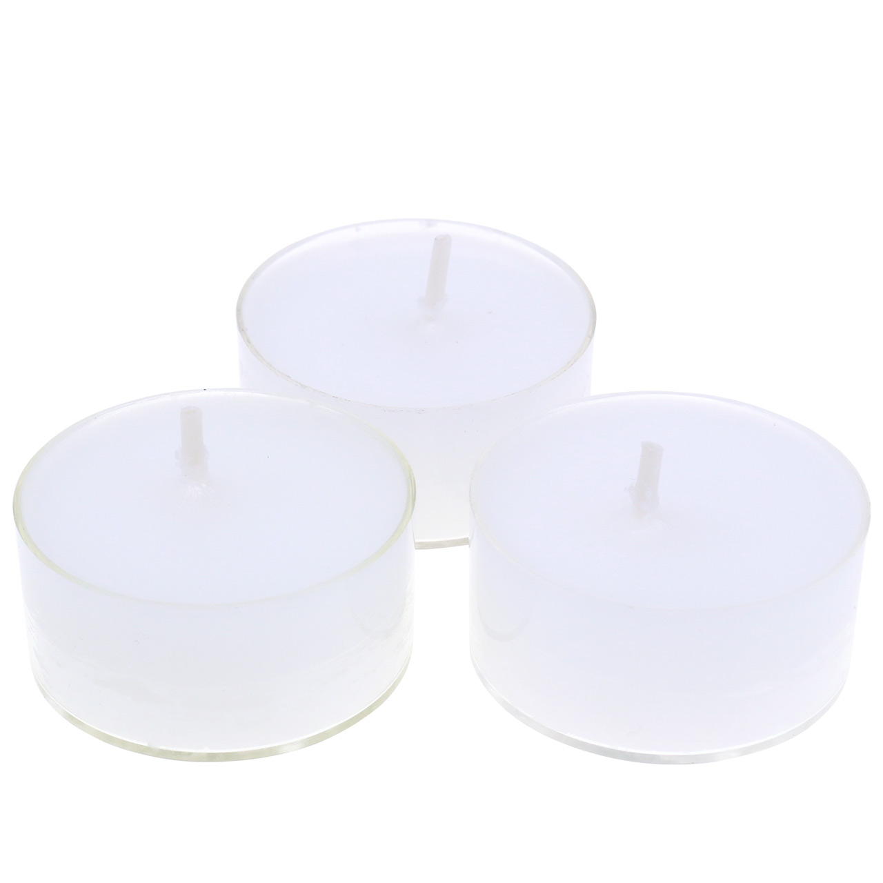 SPIRALE CANDELE bianche glitterate con supporti 10 pezzi Amscan 9900750 Anagramma 