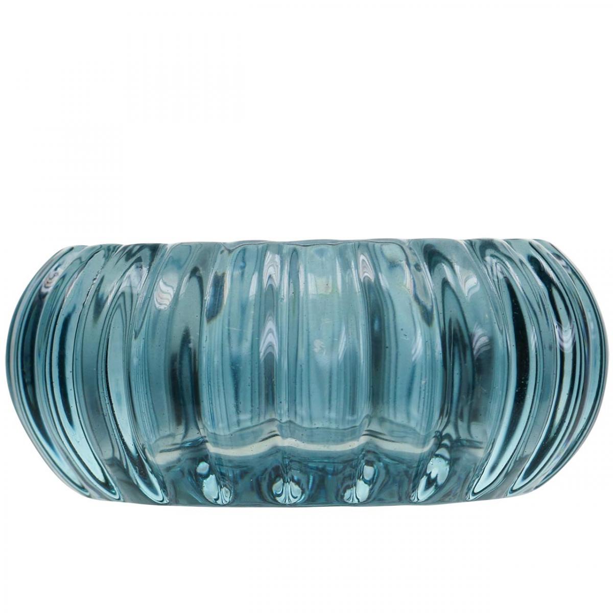 Porta Tealight In Vetro Trasparente – Diametro 10 Cm, Porta Candela Rotondo Per Tealight Standard, Elegante Decorazione Per La Casa - 5