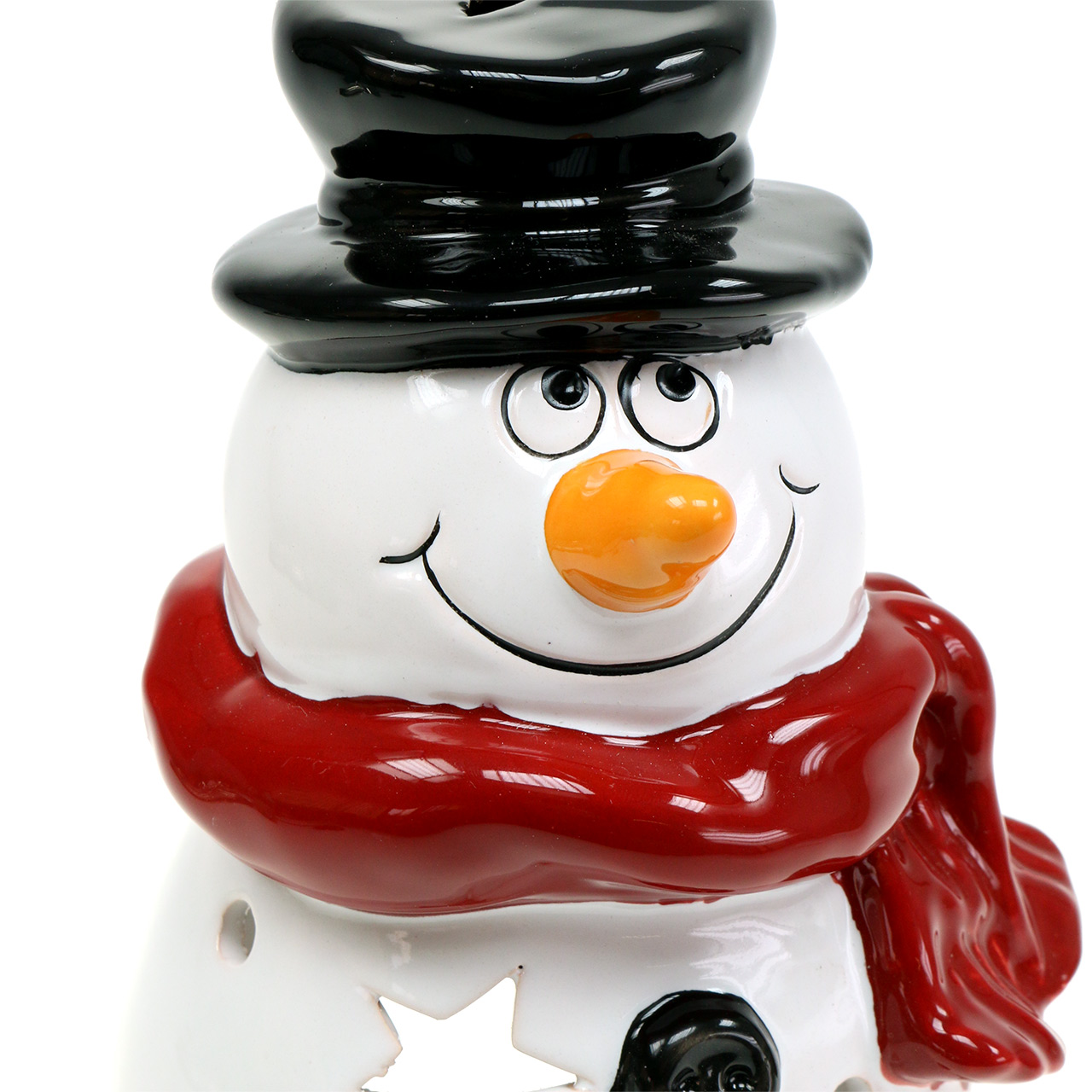 Floristik24.it Lanterna pupazzo di neve cilindro 20cm - acquista a buon  mercato online