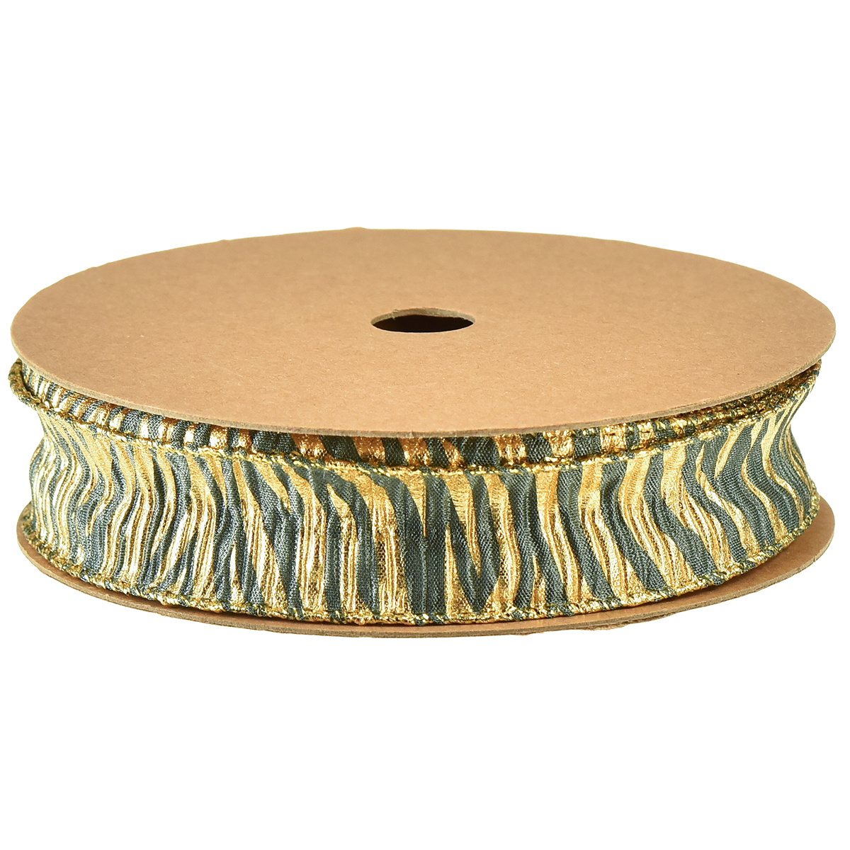 Nastro In Organza Trasparente Oro, Largo 3,8 Cm - Rotolo Da 45,7 Metri. Perfetto Per Confezioni Regalo, Bouquet E Lavoretti Creativi!