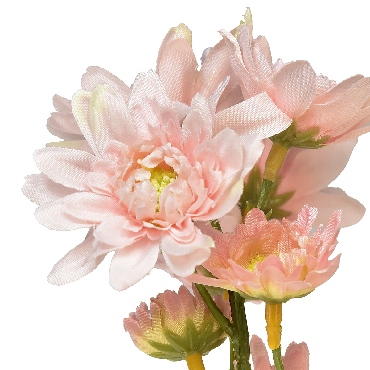 40 Fiori Artificiali Misti In Seta E Plastica - Rose, Crisantemi, Margherite 4-8 Cm Per Decorazioni Fai Da Te, Matrimoni, Casa