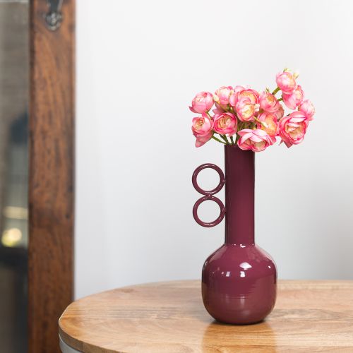 Prodotto Bouquet di ranuncoli artificiali, elegante decorazione da tavola, 32 cm, 5 pezzi