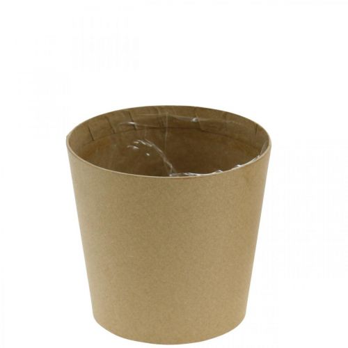 Floristik24 Vasi per piantare, vaso di fiori, vaso per piante natura Ø11cm H10cm 6pz