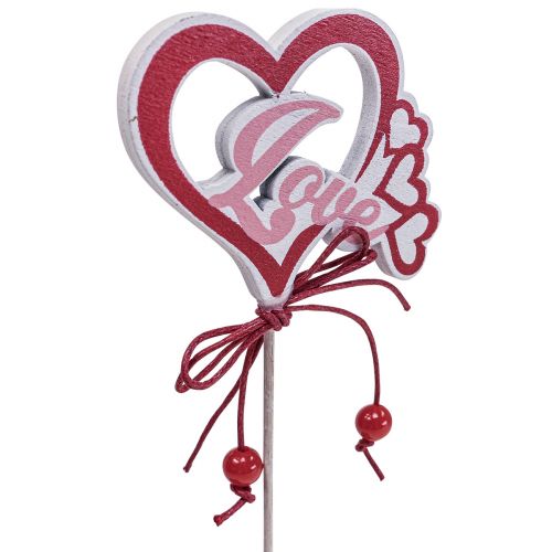 Prodotto Tappo decorativo per fiori “Love” San Valentino 25,5 cm 16 pz