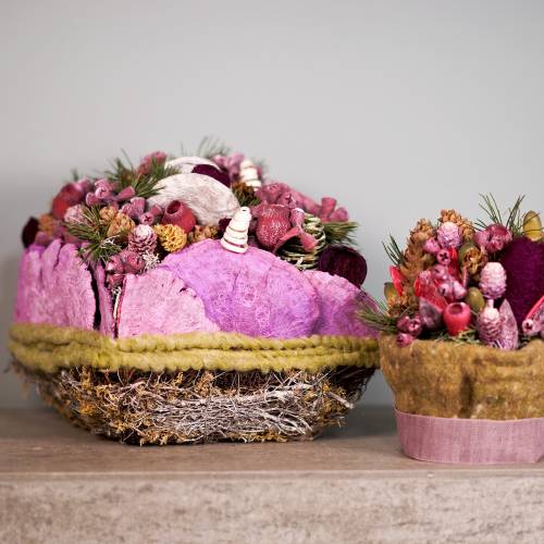 Floristik24 Cuscino muschio, vite 25 cm x 25 cm