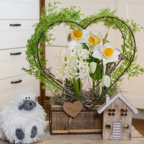 Prodotto Narcisi artificiali fiori di seta narciso bianco 40 cm 3 pz