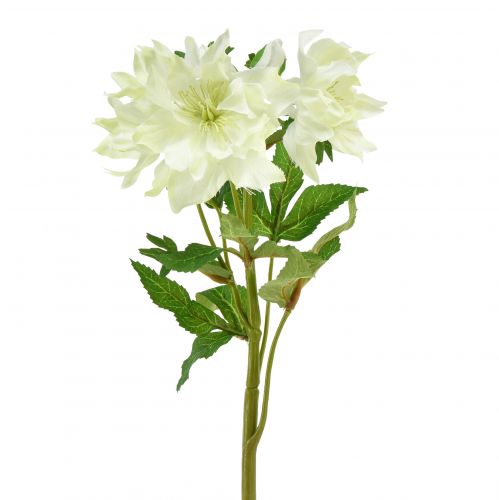 Fiori di seta decorativi rosa di neve artificiale di rosa di Natale 36 cm
