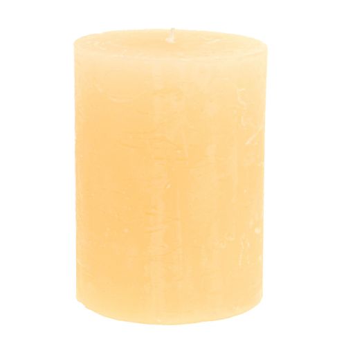 Candele Apricot Light Candele a colonna tinta unita 60×80mm 4pz