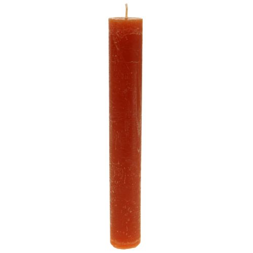 Candele coniche candele tinte marroni 34×240mm 4pz