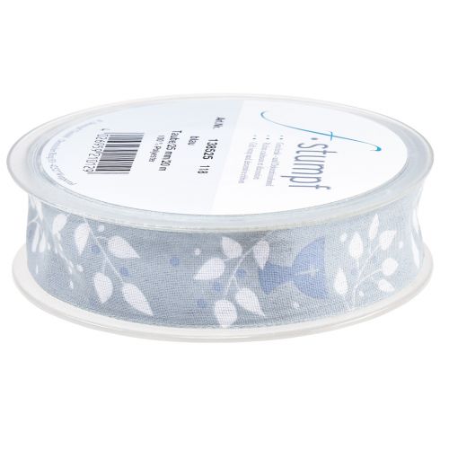 Prodotto Nastro nastro decorativo comunione azzurro 25mm 20m