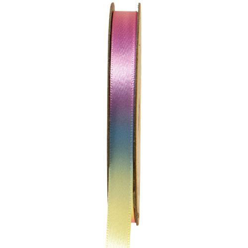 Nastro regalo nastro arcobaleno colorato pastello 10 mm 20 m