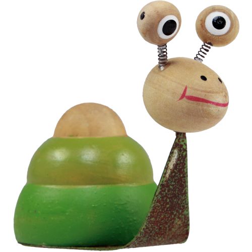 Prodotto Decorazione da tavolo decorazione primaverile decorazione primaverile lumaca 8 cm 3 pz