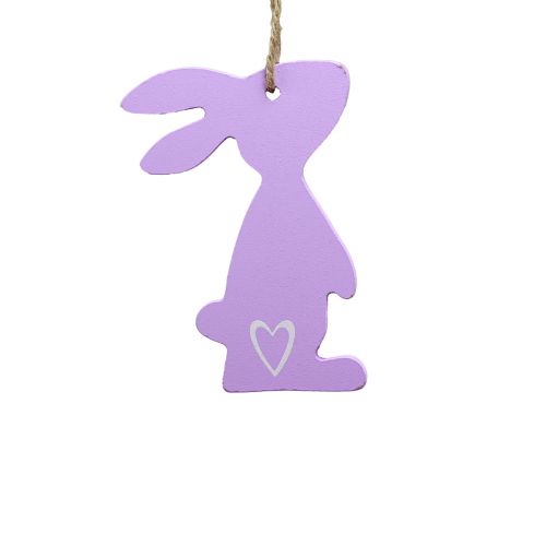 Prodotto Decorazione coniglietto pasquale decorazione da appendere Decorazione pasquale pastello 8 cm 12 pezzi