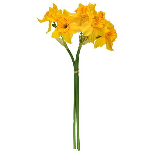 Prodotto Decorazione narcisi fiori artificiali narcisi gialli 38 cm 3 pz