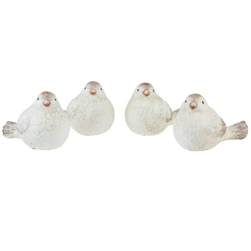 Floristik24 Decorazione da tavola decorazione primaverile figure di uccelli decorativi 8,5 cm 4 pz