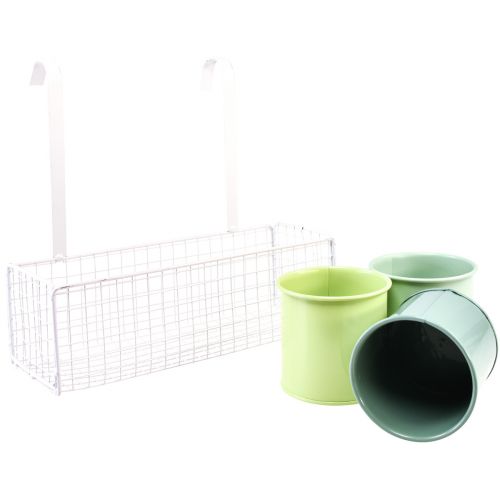 Prodotto Vaso da fiori da appendere decorazione balcone decorazione cucina L26 cm