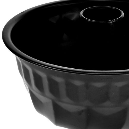 Prodotto Tortiera nera decorativa da cucina Gugelhupf in metallo Ø23 cm