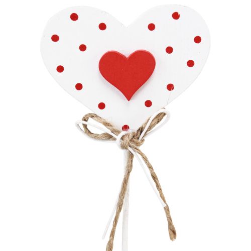 Cuore pick San Valentino fioristi portafortuna decorazione stelo legno –  hobbyshopbomboniere