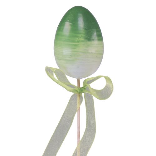 Prodotto Tappi per fiori Uovo di Pasqua Uova di plastica colorate 4×5,5 cm 10 pz