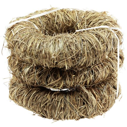 Prodotto Corona decorativa Corona di fieno Corona naturale Corona estiva Ø20cm 3 pz