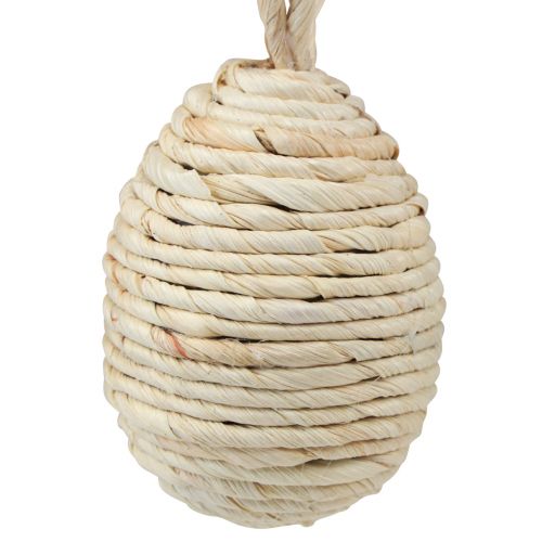 Prodotto Uova di Pasqua decorative da appendere con orecchie di coniglio 13,5 cm 4 pz