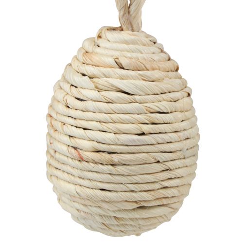 Prodotto Uova di Pasqua decorative da appendere con orecchie di coniglio 13,5 cm 4 pezzi