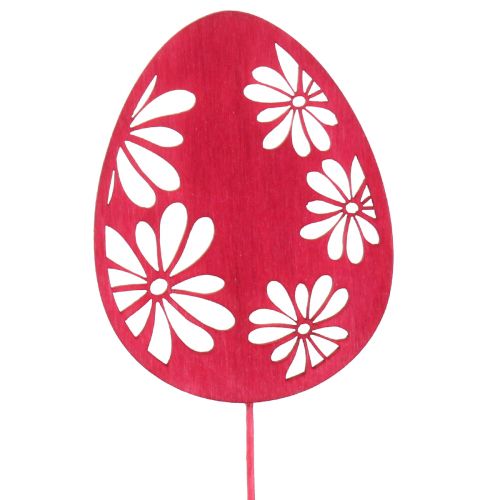 Prodotto Tappi per fiori decorativi uova di Pasqua Legno di Pasqua 30,5 cm 18 pz
