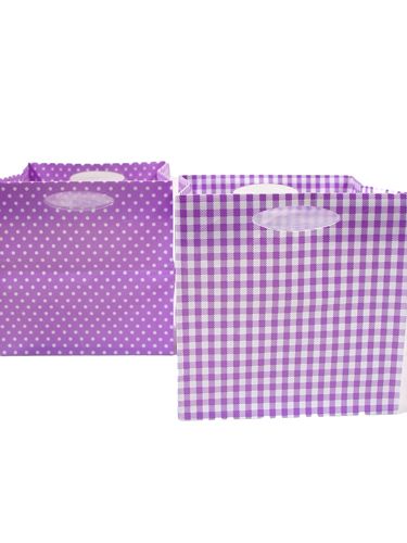 Floristik24 Busta di plastica 10,5x10,5 cm 16 pezzi viola