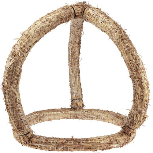 Prodotto Corona decorativa corona di paglia corona di paglia corona naturale 50×55 cm