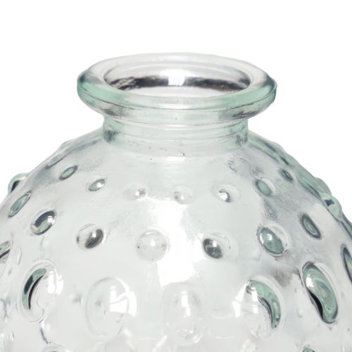 Floristik24 Vaso piccolo in vetro vaso a sfera trasparente Ø8,5 cm H8 cm