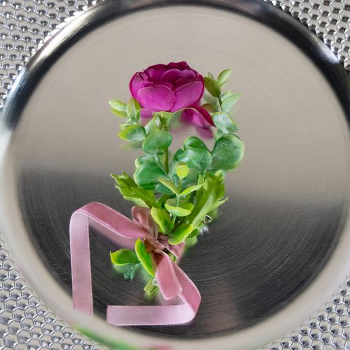 Prodotto Spille da matrimonio trasparenti/argento 5 cm 50 pezzi