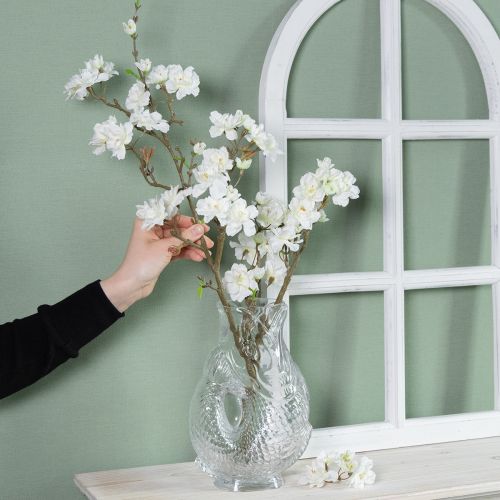 Prodotto Vaso in vetro a forma di pesce decorativo per un design armonioso della stanza, 24,5 cm