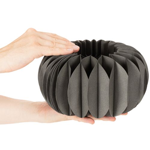 Prodotto Anello decorativo a forma di zucca a nido d'ape, 24 cm, 4 pezzi