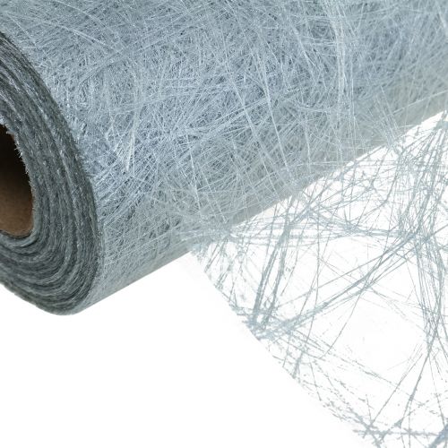 Prodotto Runner da tavolo Sizoweb in pile decorativo argento 30 cm 25 m