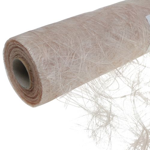 Runner da tavolo in pile decorativo Sizoweb beige 30 cm 25 m