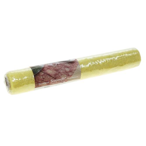 Prodotto Runner da tavolo Sizoweb in pile decorativo giallo 30 cm 5 m