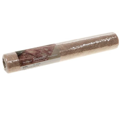 Prodotto Runner da tavolo Sizoweb in pile decorativo beige 30 cm 5 m
