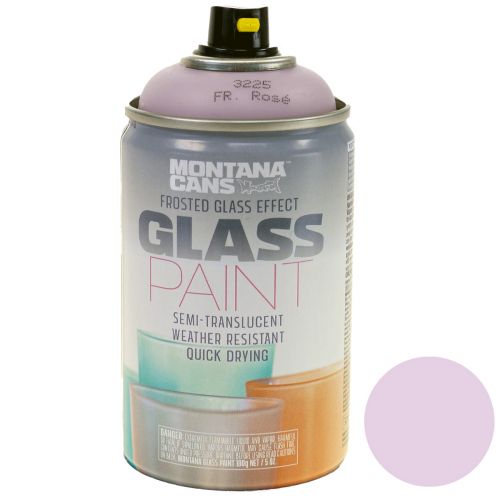 Prodotto Vernice spray per vetro effetto spray vernice spray vetro rosa opaco 250ml