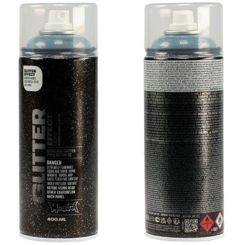 Vernice Spray Effetto Glitter Spray Montana Blu Cosmos 400ml