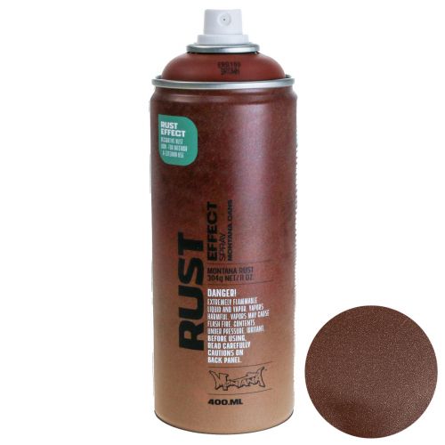 Spray effetto ruggine Spray effetto ruggine Spray interno ed esterno marrone 400 ml