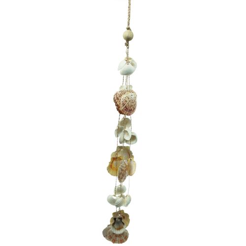 Floristik24 Conchiglie decorative da appendere marittime Campanella a vento marittima 74 cm