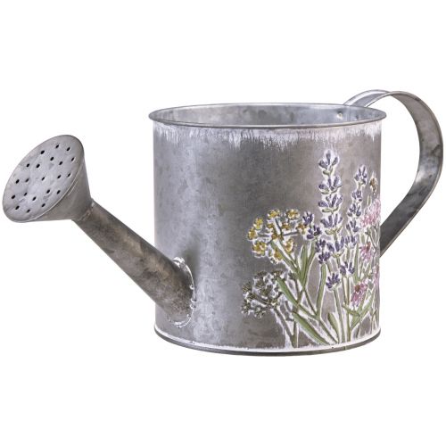 Floristik24 Annaffiatoio decorativo in metallo per piantare vaso per piante 13,5 cm
