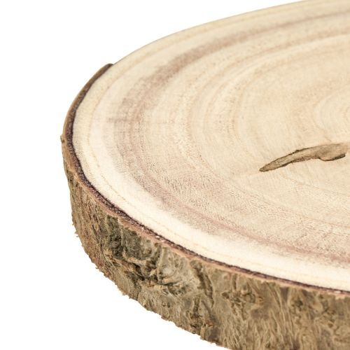 Prodotto Fetta d&#39;albero albero di campanula naturale Ø20-25cm 1 pz